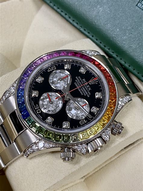 buy rolex rainbow daytona|rolex daytona rainbow retail price.